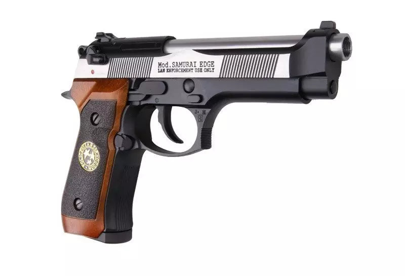 WE-2058 BIOHAZARD pistol replica - 2 tone