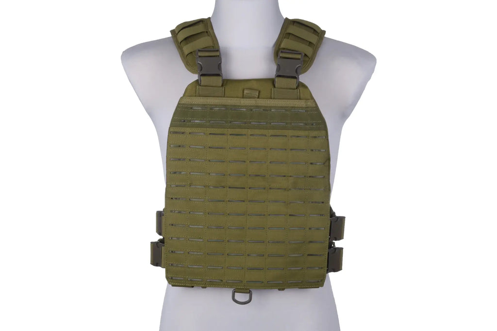 Laser-Cut Plate Carrier Tactical Vest - Olive Drab