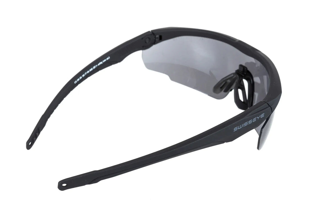 Swiss Eye Blackhawk Pro Safety Glasses Black