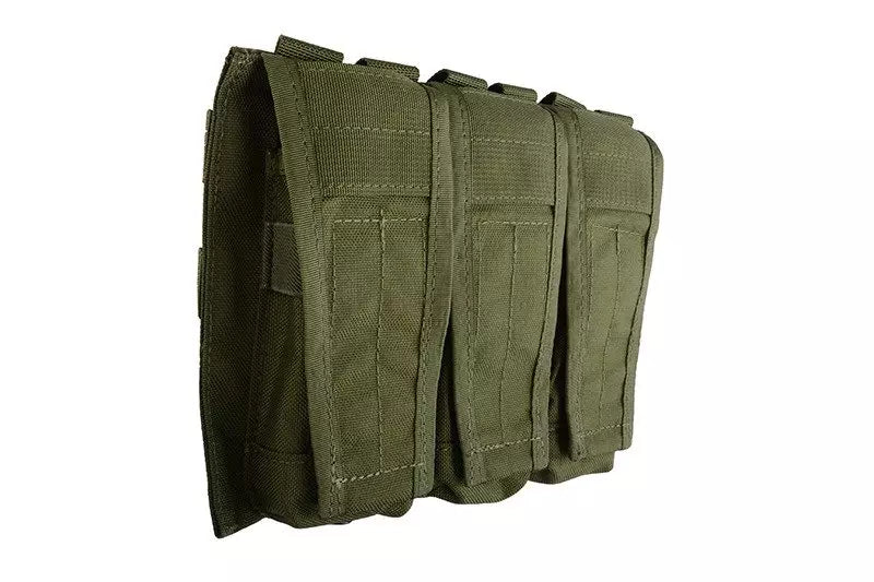 AVS Triple Universal Pouch for M4/M16 Magazines – Olive Drab