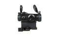 TR02 Red Dot Sight Replica with riser QD mount - black