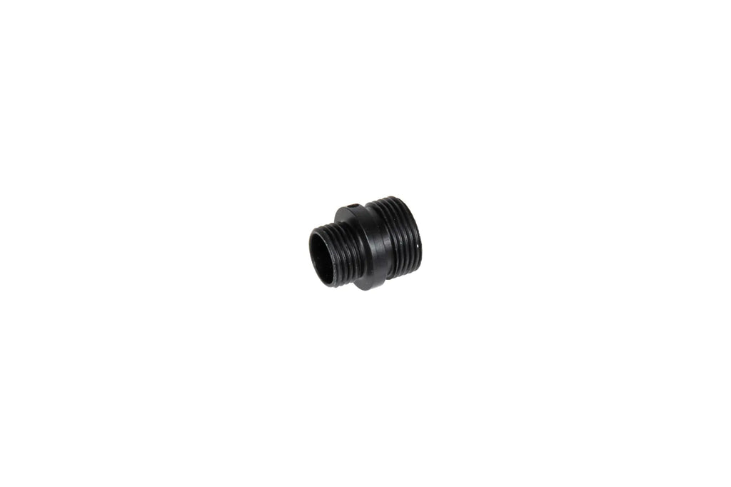 Silencer adapter for 14mm CCW external barrels - black