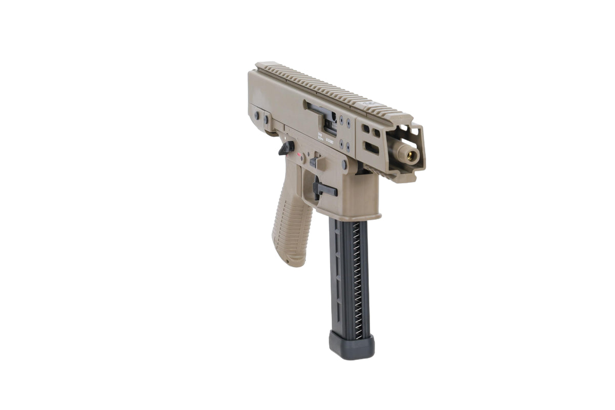 Lambda Defence x B&amp;T GHM9 Gen.2 Tan airsoft machine gun