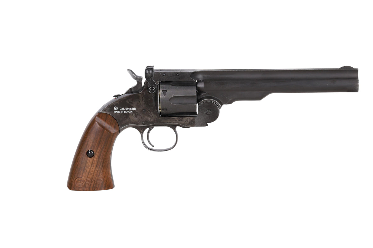 airsoft Schofield 6" CO2 revolver – Grey