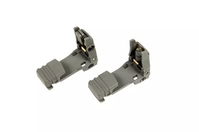 MFT Set of Flip-Up Iron Sights - foliage green
