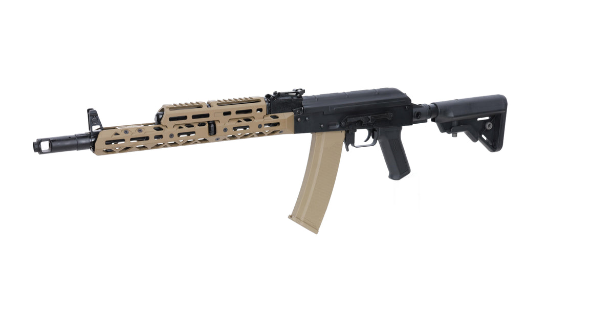 KPYK AK SA-PJ14 PRIME BLDC AEG Assault Rifle - Half-Tan