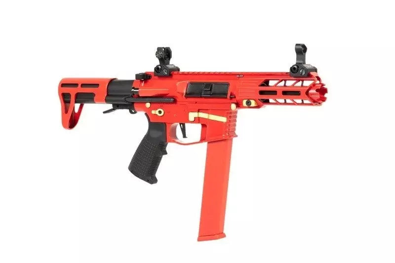 Nemesis X9 submachine gun replica - red