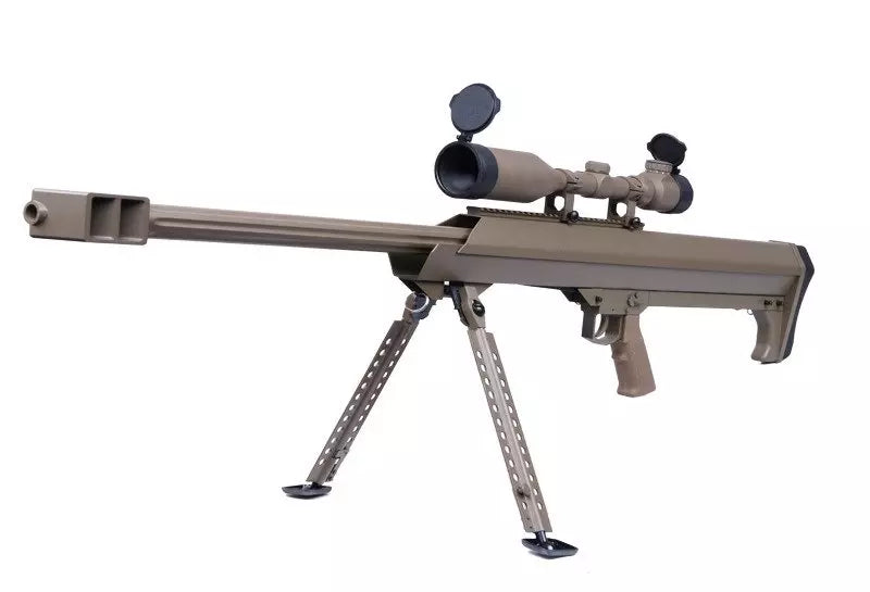 SW-01 sniper rifle replica (with scope) - tan
