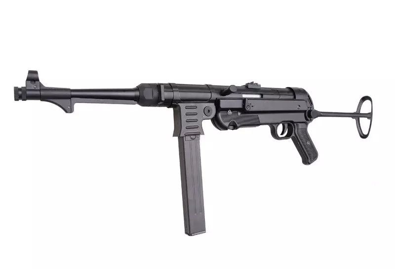 MP007 submachine airsoft gun - black (OUTLET)