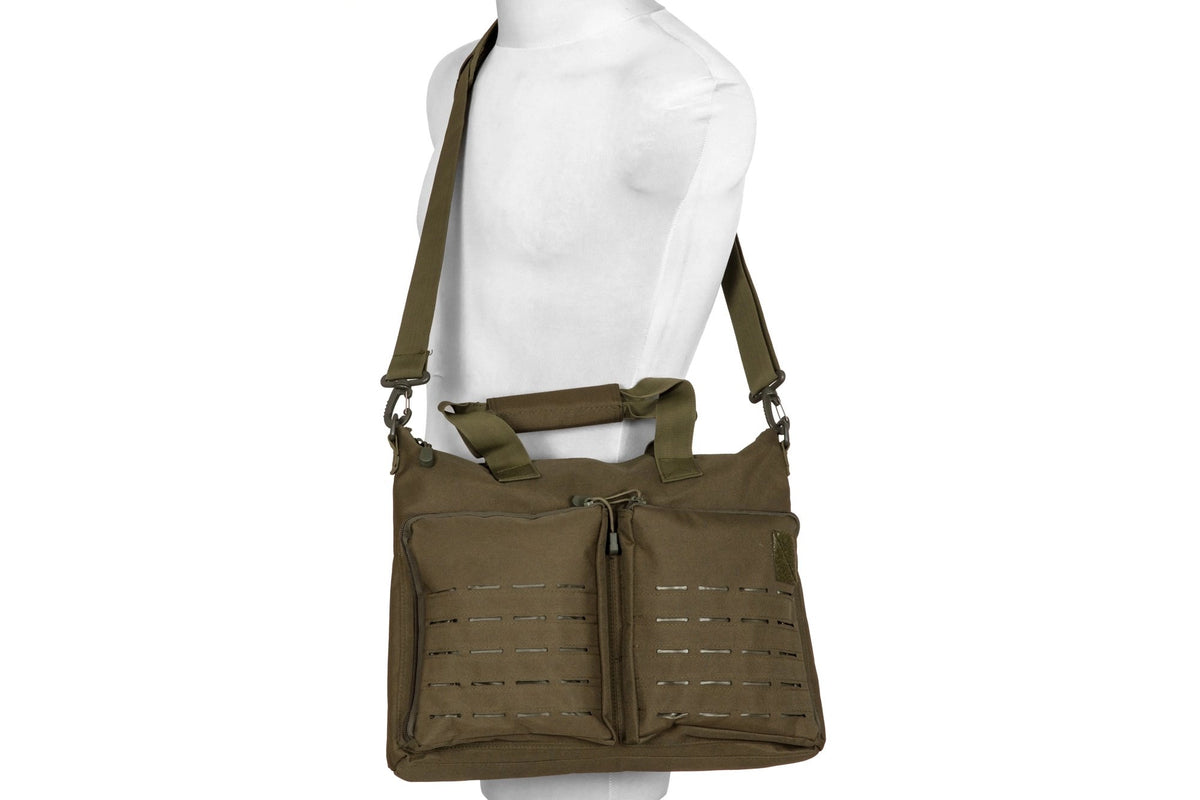 Laser-Cut Tactical Laptop Bag - Olive Drab