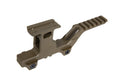 High mount for T1/T2 and PEQ Primal Gear Tan collimators