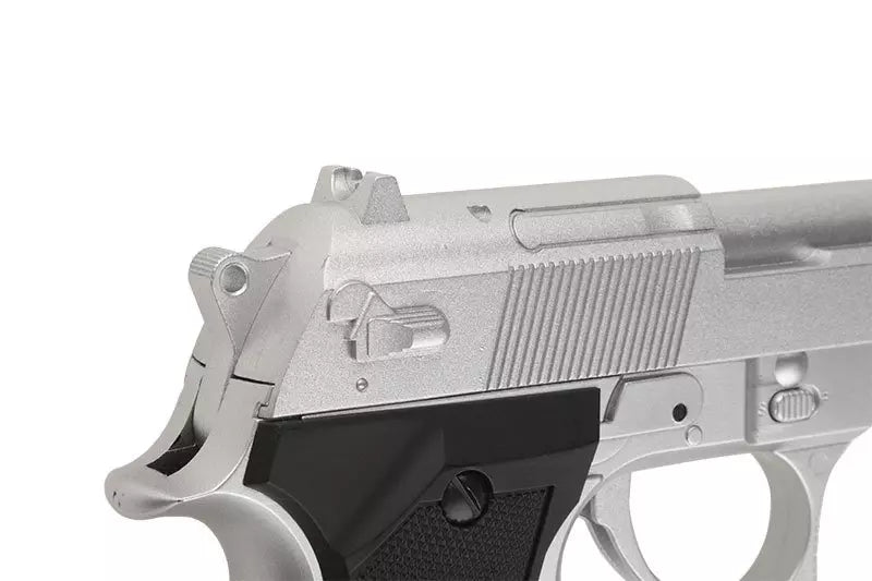 CM126 Silver pistol replica (without battery)