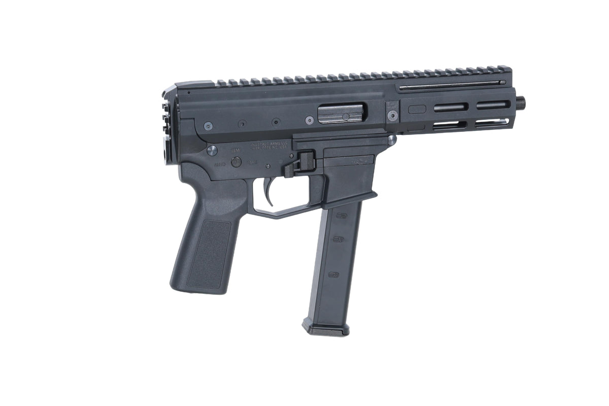 Lambda Defence x Angstadt Arms airsoft machine pistol MDP-9 Black