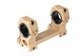 25.4-30mm M10 QD-L 1 Scope Mount with Level - Dark Earth