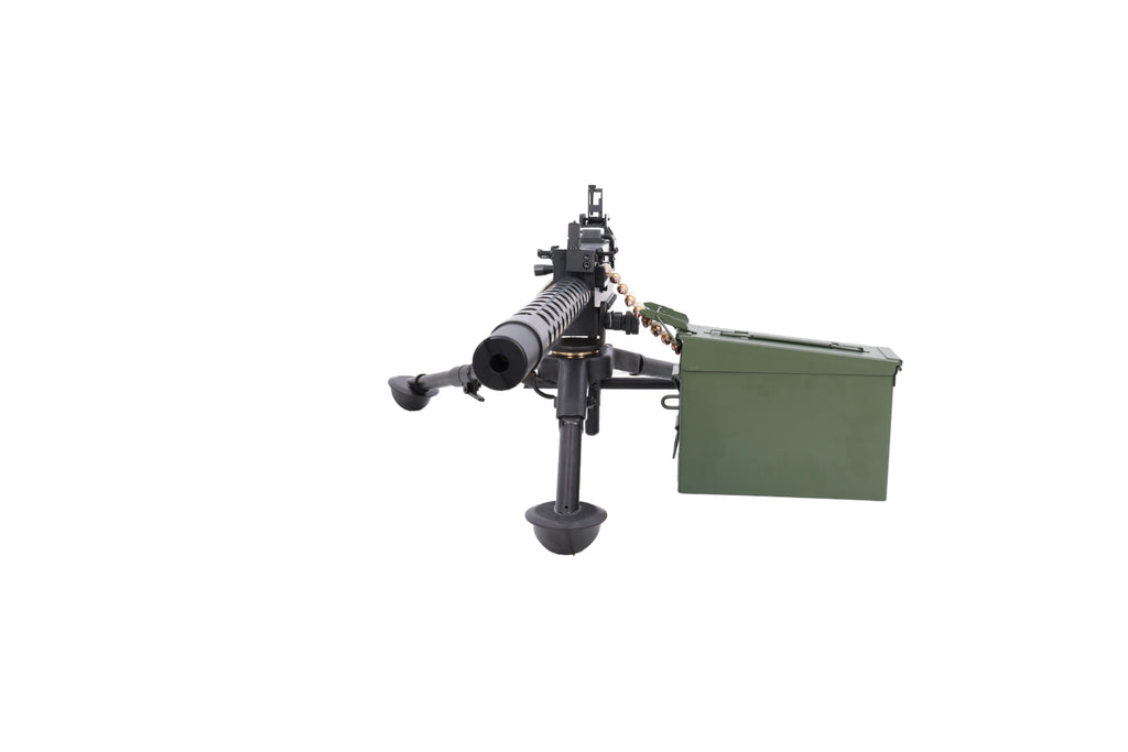 AIK M1919A4 ASG machine gun with M122 tripod