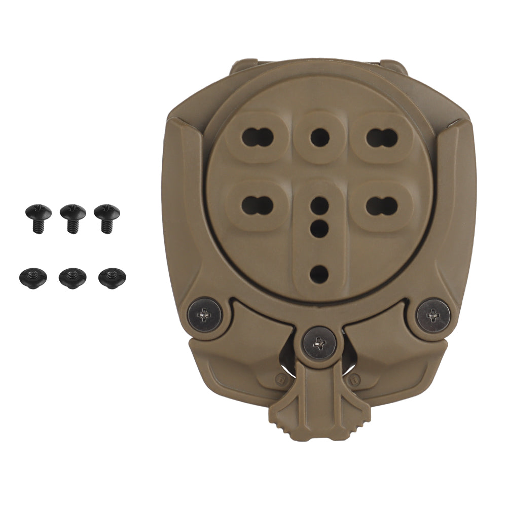 Universal tactical holster adapter 360 degrees Wosport GB-ACC-20 Tan
