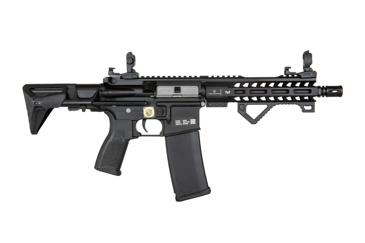 Specna Arms RRA &amp; SI SA-E17 EDGE™ PDW HAL2 ™ airsoft rifle Black