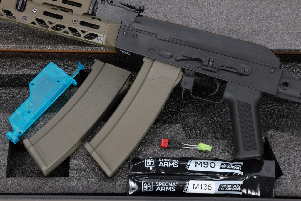 KPYK AK SA-PJ15 PRIME BLDC AEG assault rifle - Olive