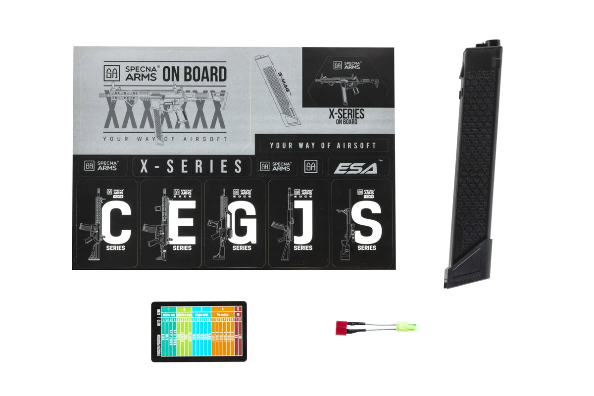 Specna Arms SA-FX01 FLEX™ HAL ETU™ 0.5J airsoft Carbine Black