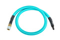 HPA EPeS Mk. III S&amp;F braided hose 80 cm Blue