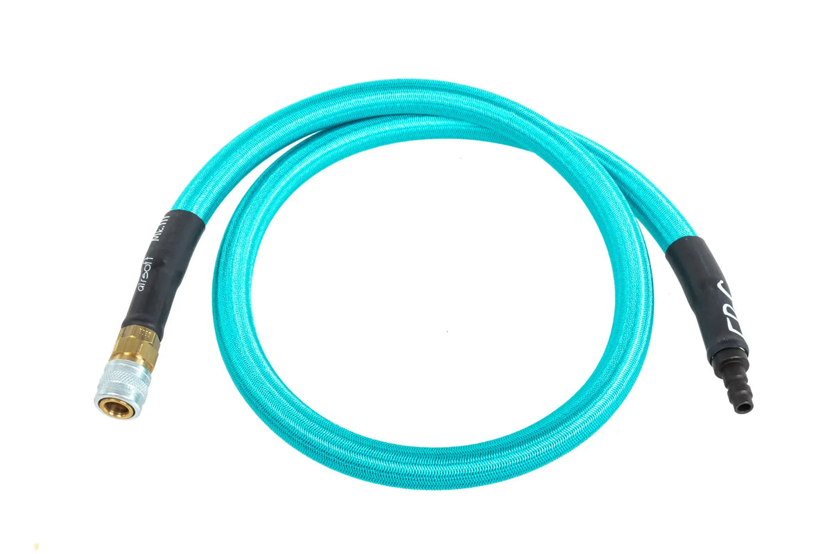 HPA EPeS Mk. III S&amp;F braided hose 80 cm Blue