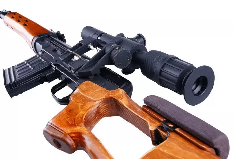 CM057 sniper rifle replica with PSO-1 scope