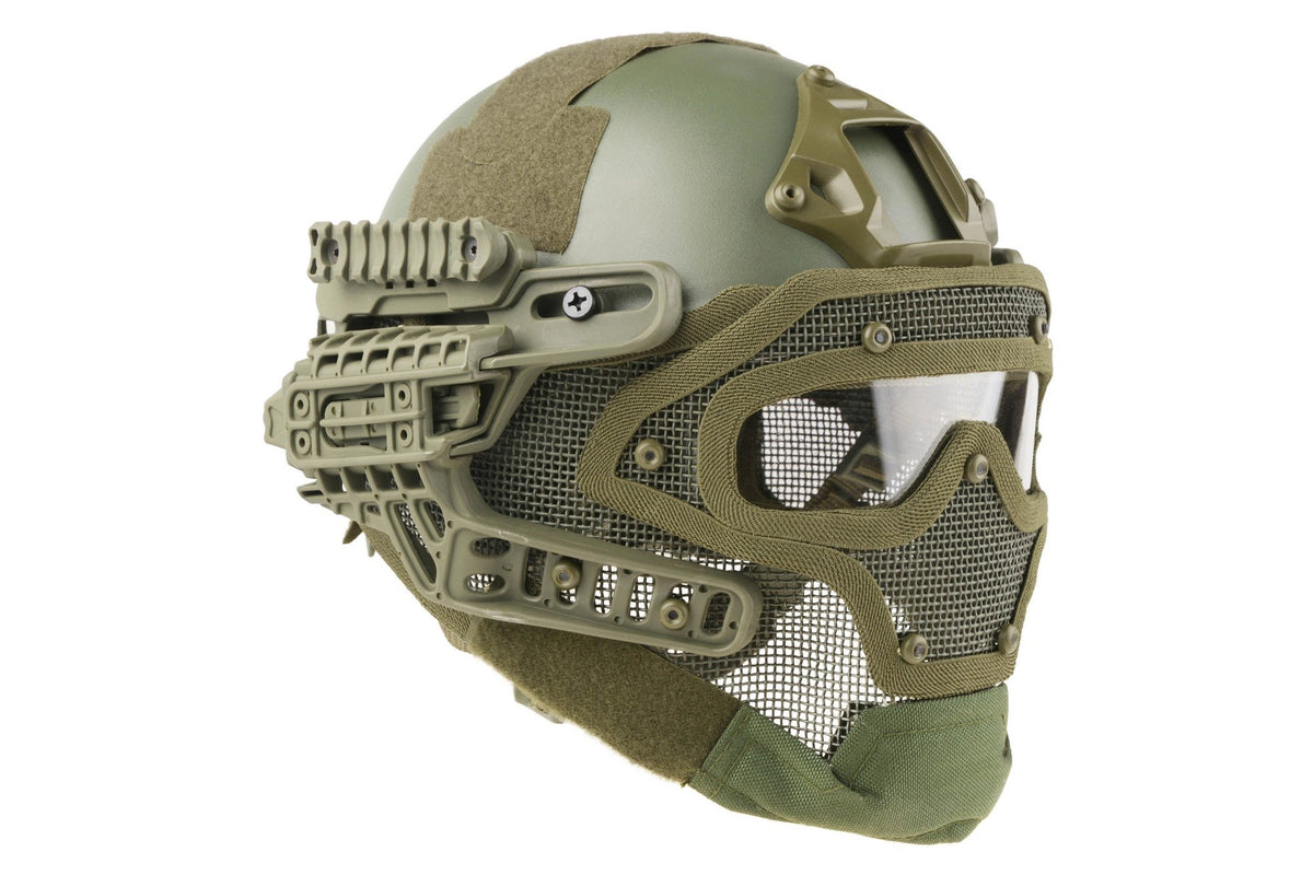 FAST Gunner (MH) helmet replica - Olive