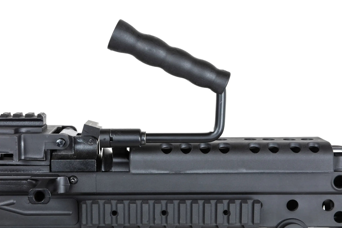 airsoft Specna Arms SA-F249 PARA FLEX GAT X-ASR machine gun Black (OUTLET)