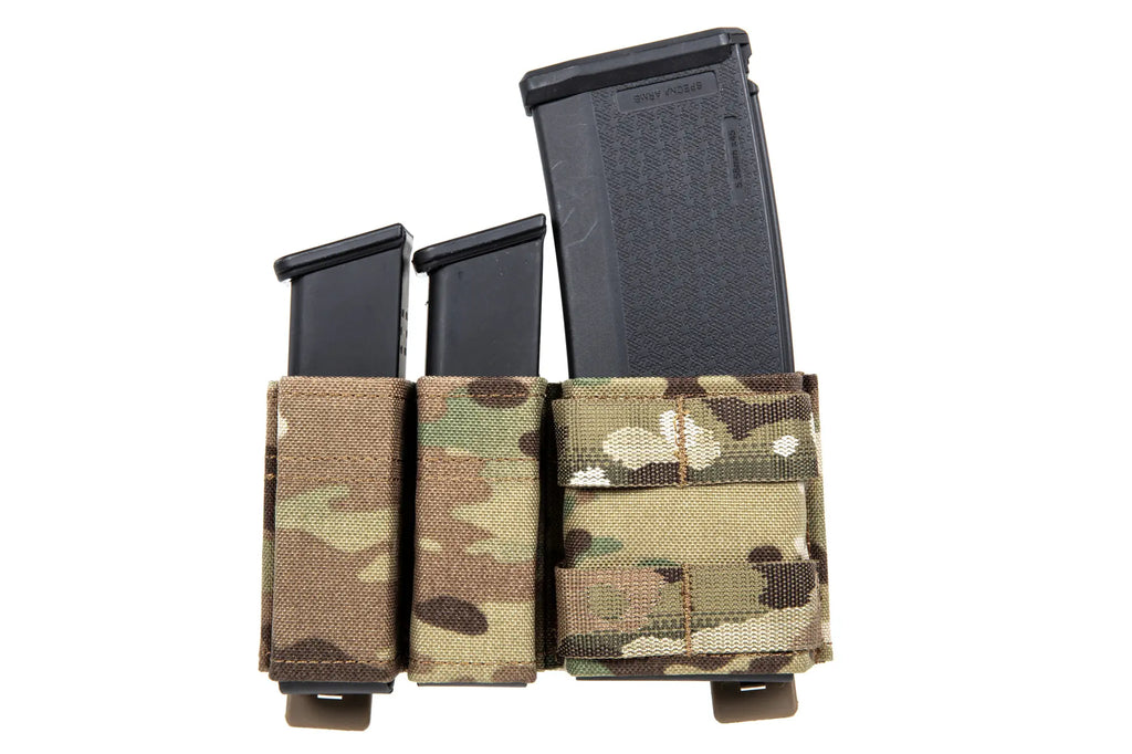 Double magazine pouch Wosport Combo Multicam