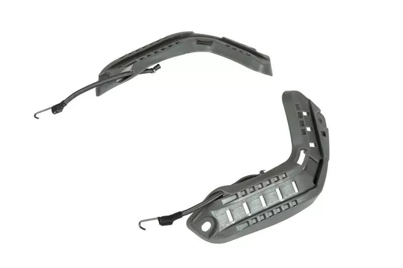 Set of rails for FAST type helmets - Foliage green