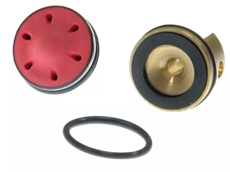 Set of muffled cylinder and piston head v.2
