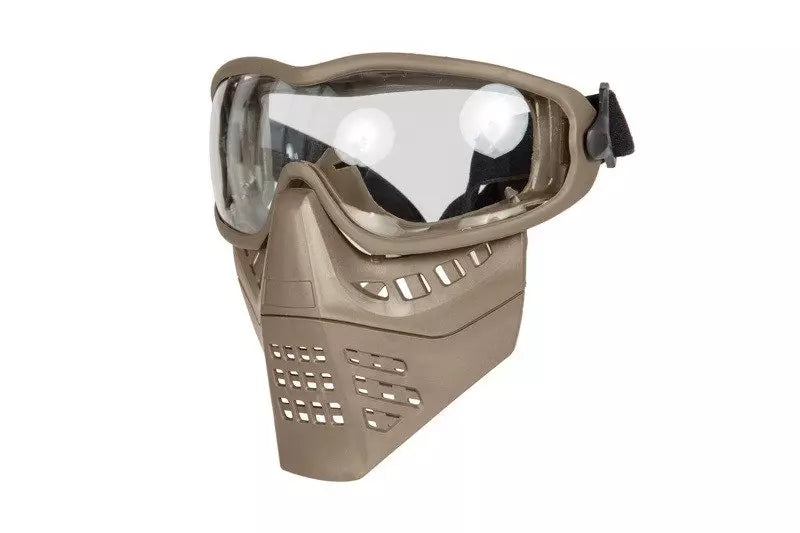 ANT mask with goggles - tan