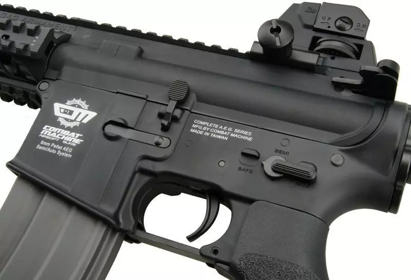 CM16 Raider (COMBO) Assault Rifle Replica - Black