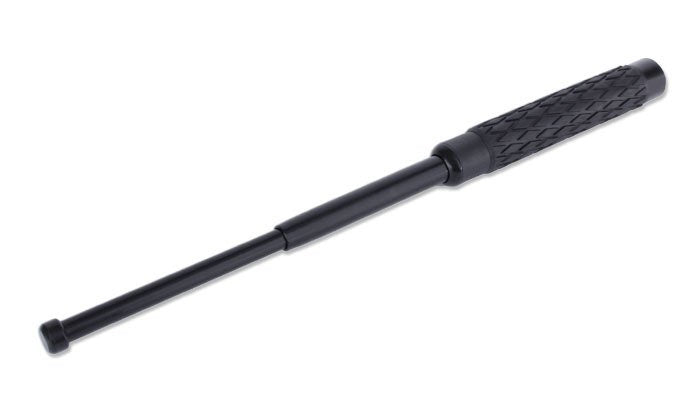 Mil-Tec - Telescopic Baton with Cover - 16" / 41 cm - Friction Loc - Black - 16215000