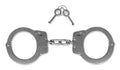 Mil-Tec - Steel Handcuffs - Double Lock - Silver - 16204000