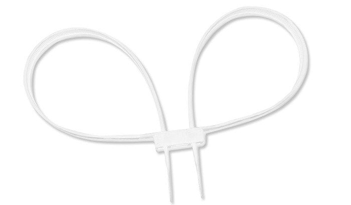 MT - Disposable Handcuffs - Reinforced - White - 16204100