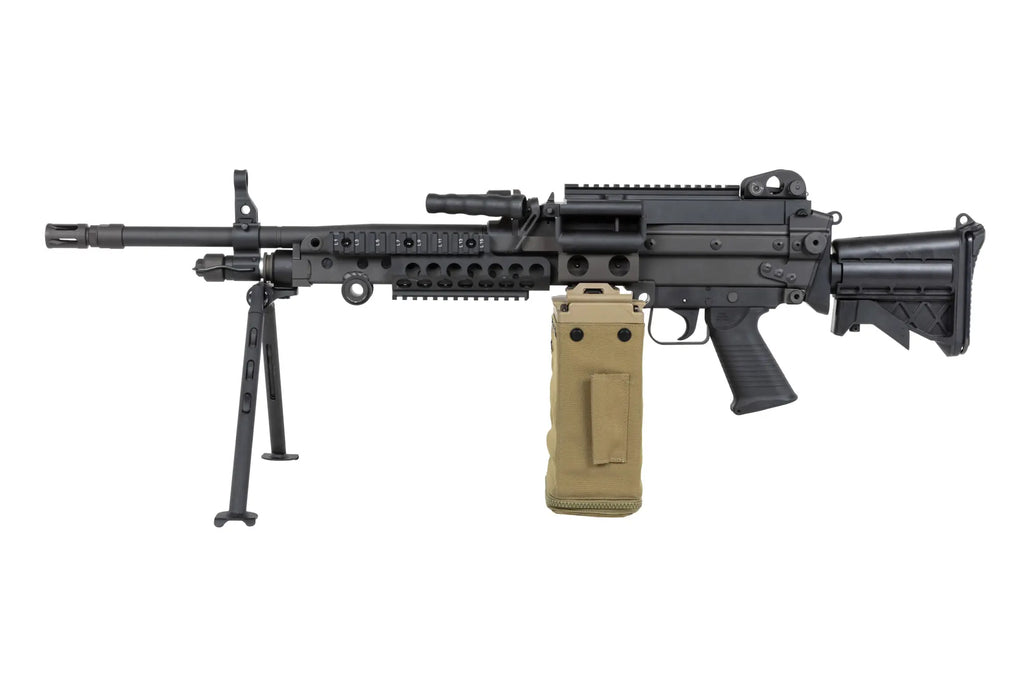 airsoft Vega Force Company MK48 MOD1 Tactical Machine Gun Black