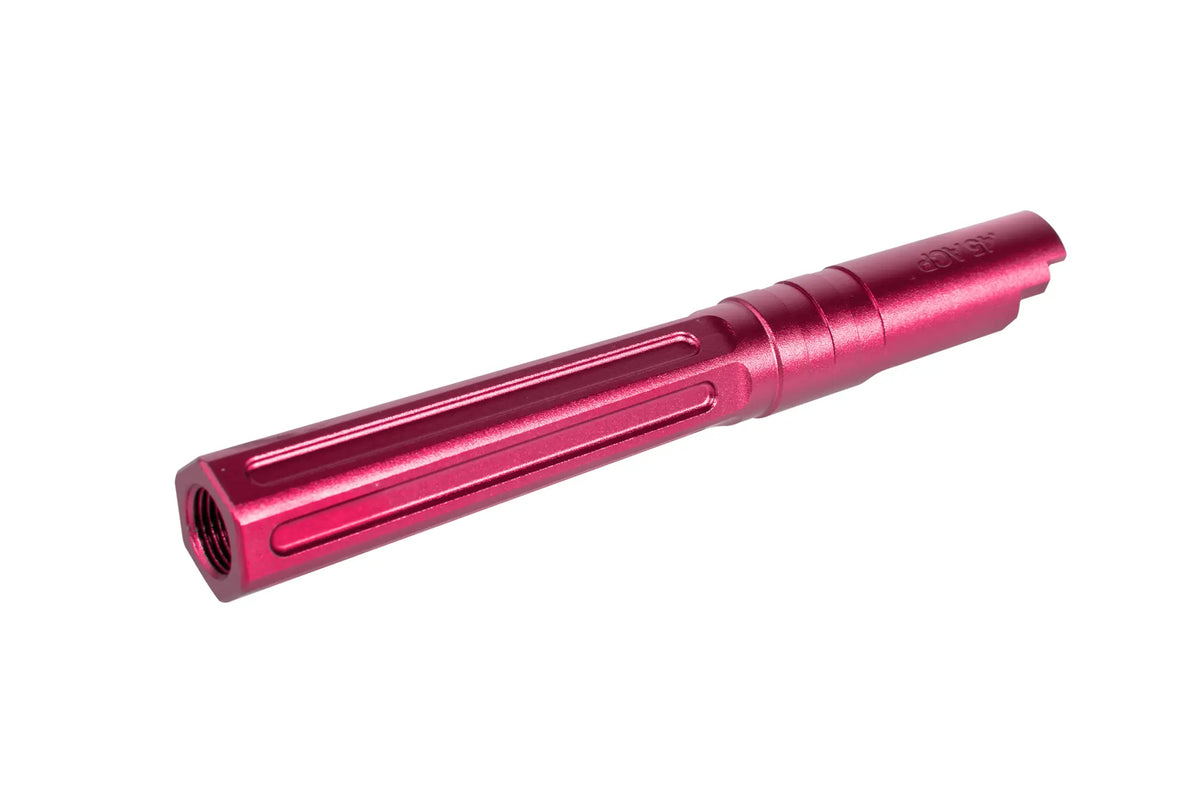 Aluminum outer barrel LA Capa Customs HEXCUT for TM Hi-Capa 5.1 replica Red