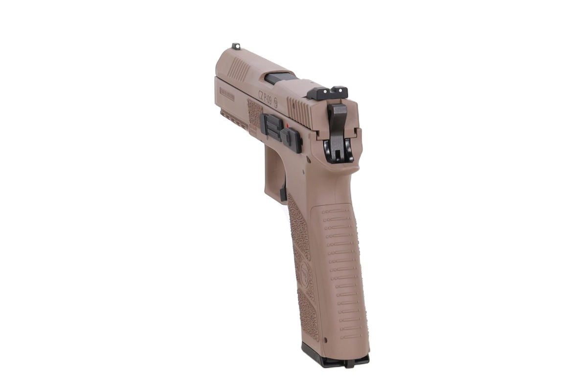 CZ P-09 GBB Pistol (Full polymer) – Tan