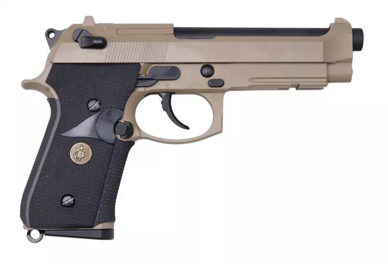 Replica of the M9A1 pistol - tan