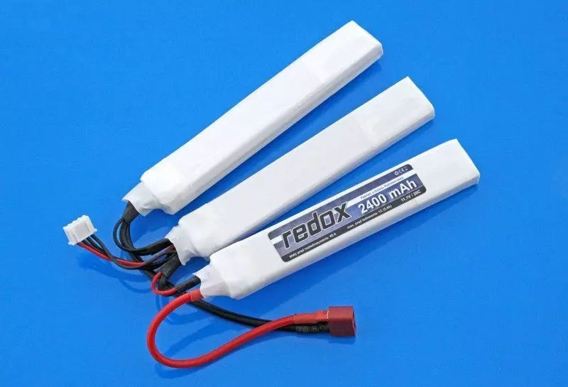 Redox LiPo 2400 mAh 11.1V 20C battery (separated)