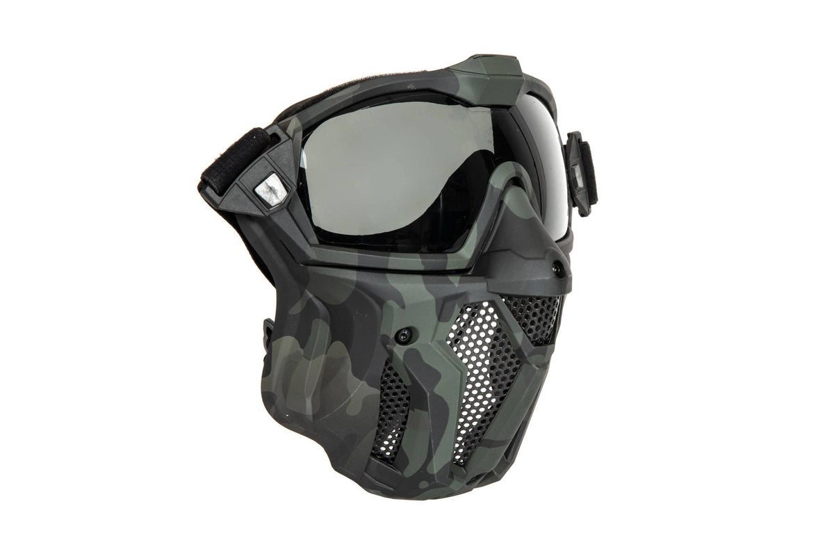 Mask with Goggles and Fan - MC Black