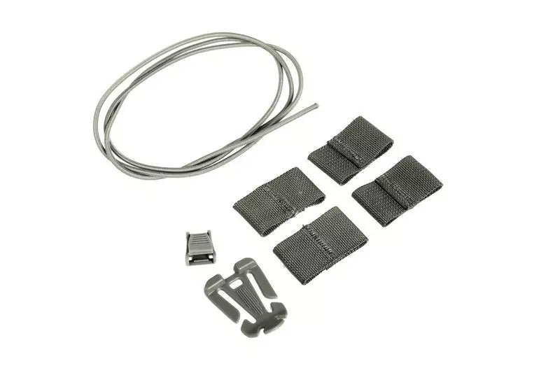 Rubber cord for helmets  - Foliage Green