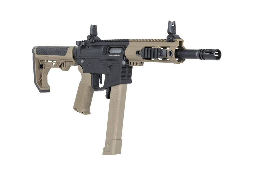 Specna Arms M4/AR15 SA-FX01 FLEX Gen.2 AEG Assault Rifle 9" – Half-Tan
