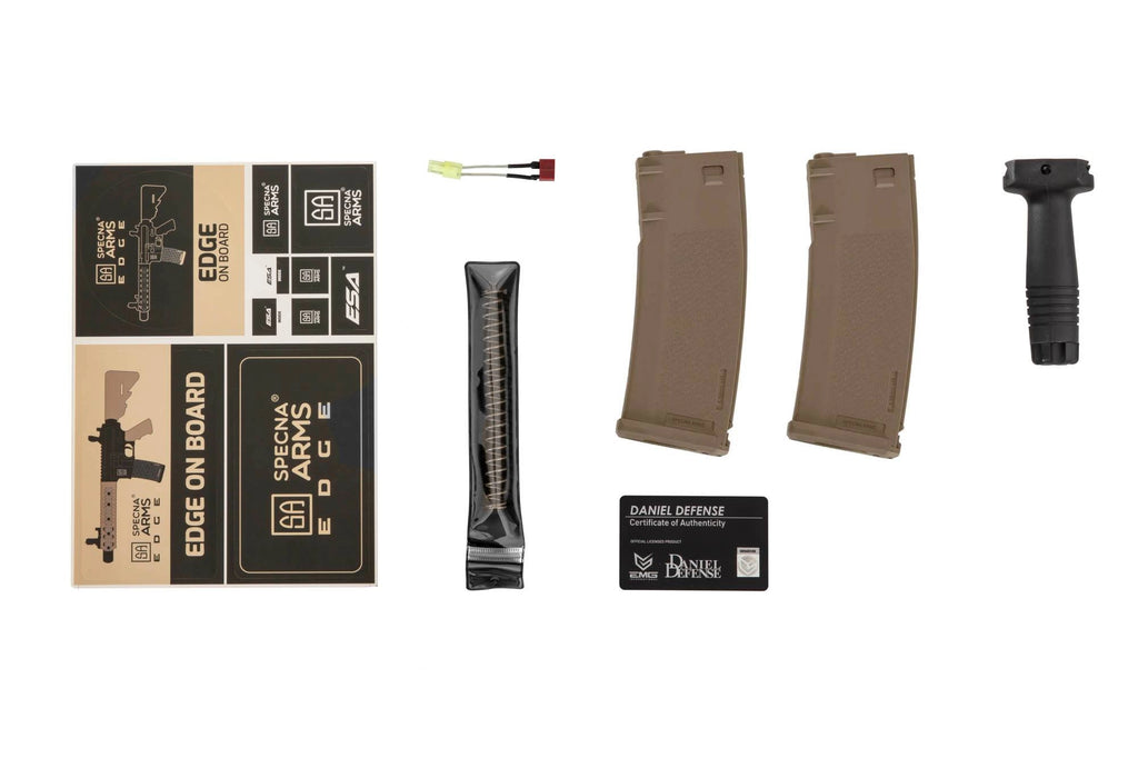 Daniel Defense® MK18 SA-E19 EDGE™ Carbine Replica - Half-Tan