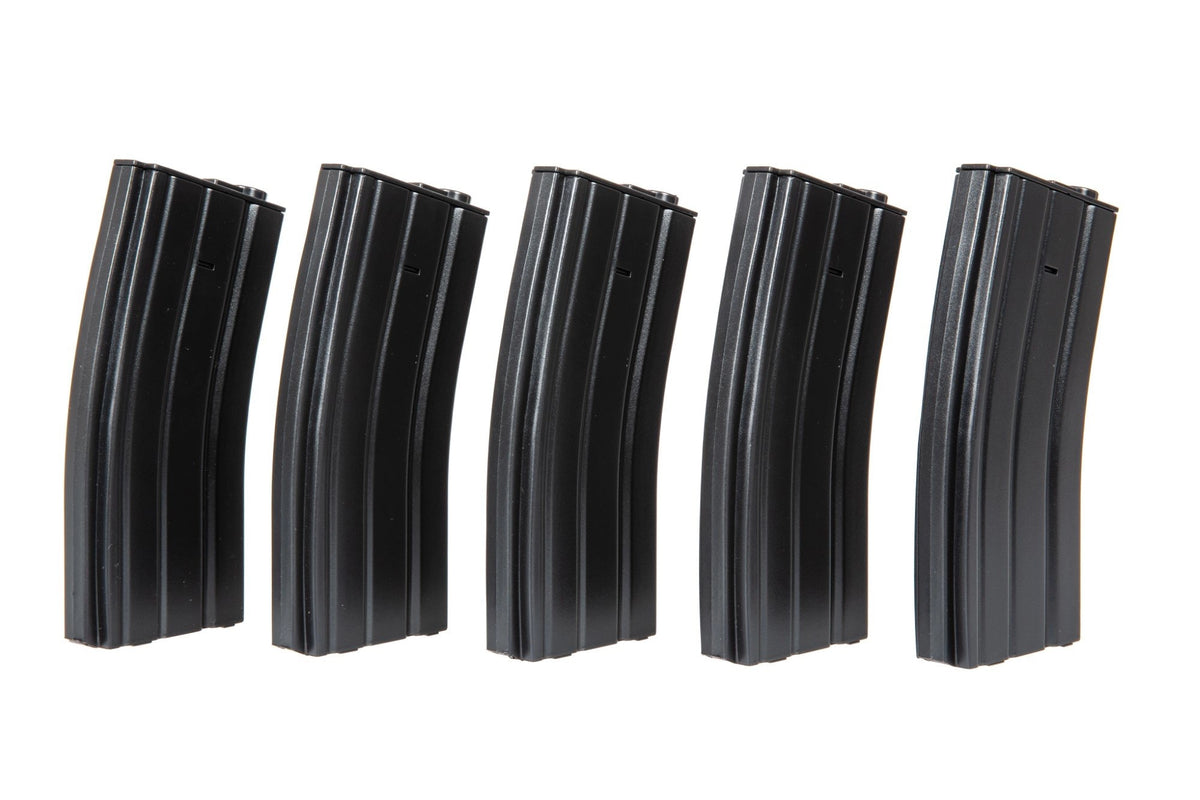 5pcs set - 70rd low-cap magazine for M4/M16 - black
