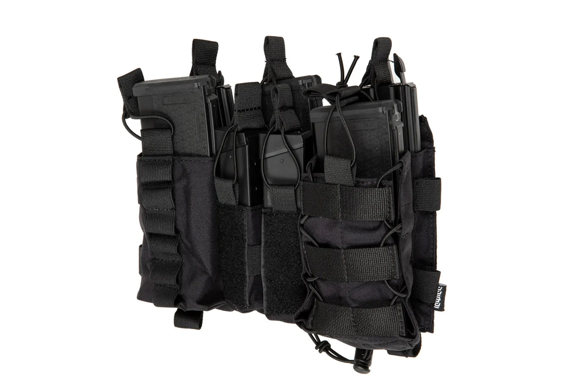 Inta waistcoat panel - Black