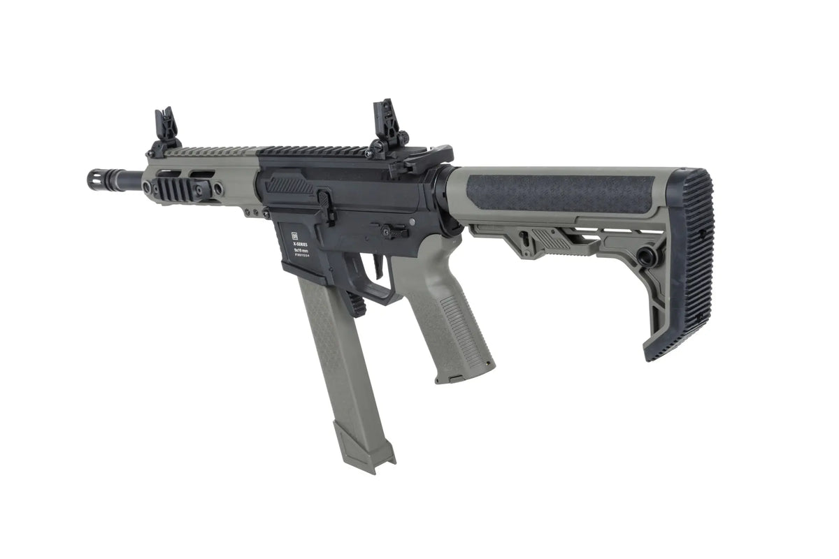 Specna Arms M4/AR15 SA-FX01 FLEX Gen.2 9" AEG Assault Rifle – Olive Green
