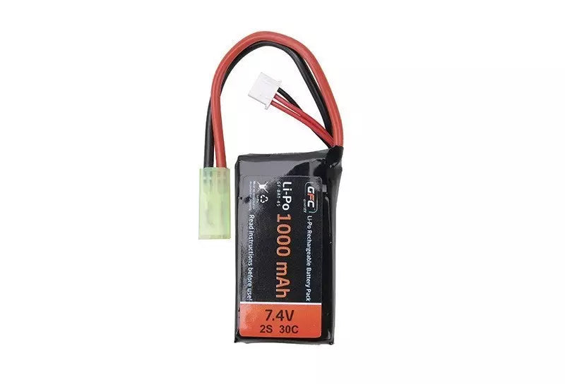 LiPo battery 7.4V 1000mAh 30/60C