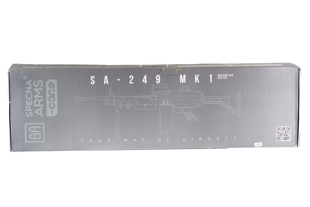 SA-249 MK1 EDGE™ machine gun replica - Black (OUTLET)